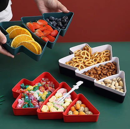 Christmas Snack Tree Plate