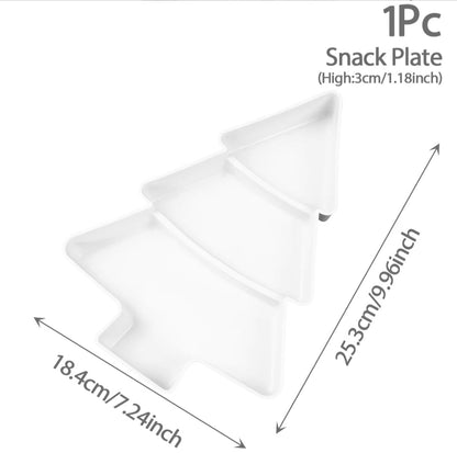 Christmas Snack Tree Plate