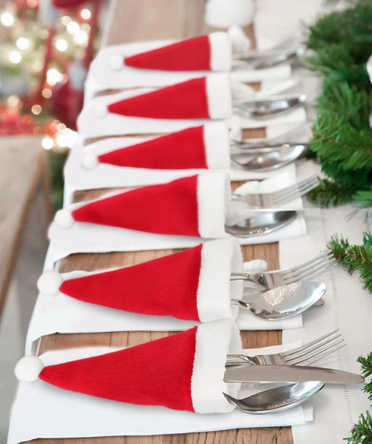 Santa Cutlery Hat