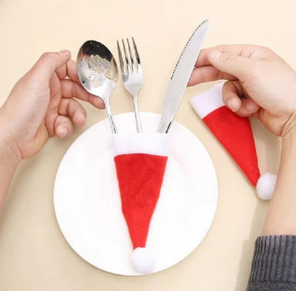 Santa Cutlery Hat