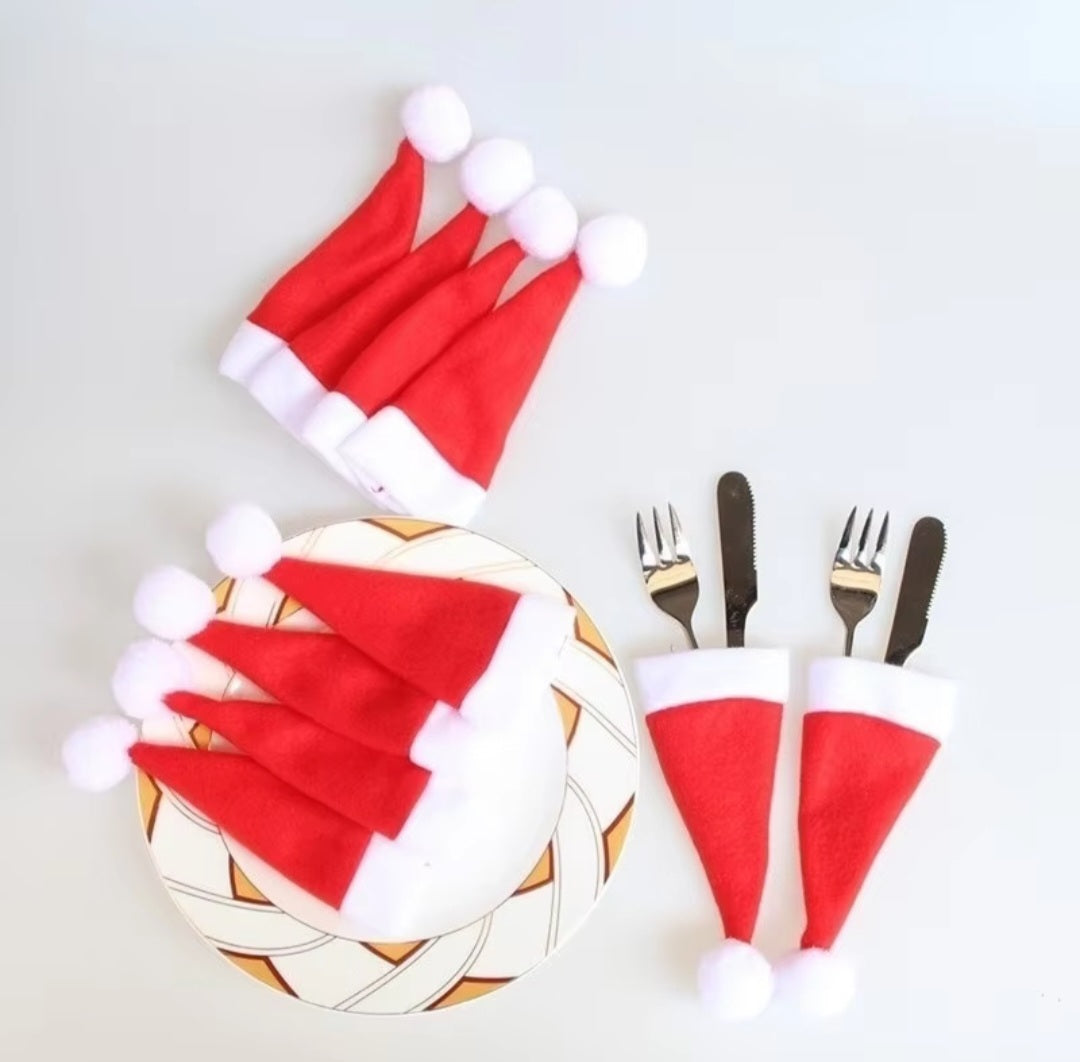 Santa Cutlery Hat