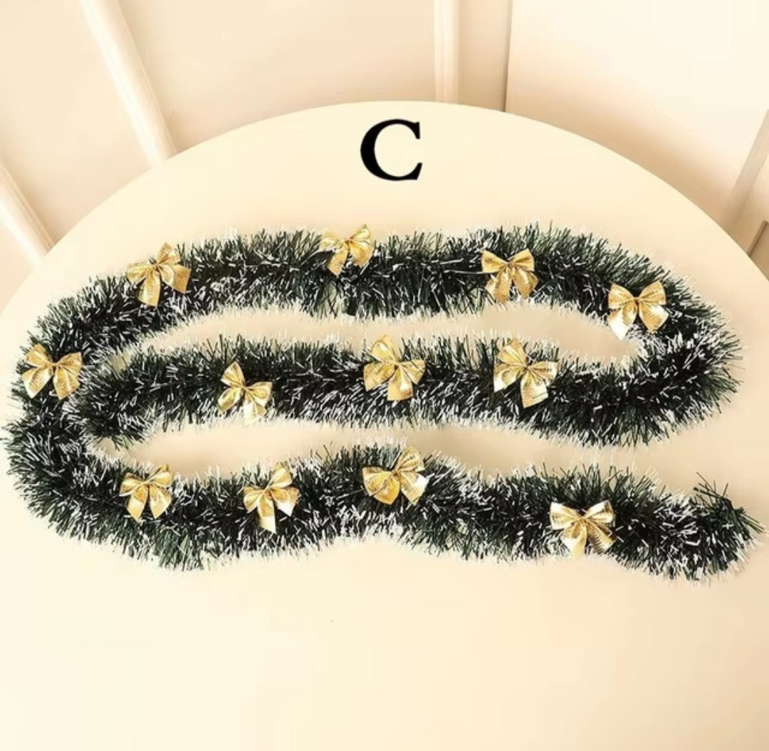 2m Luxury Garland Tinsel