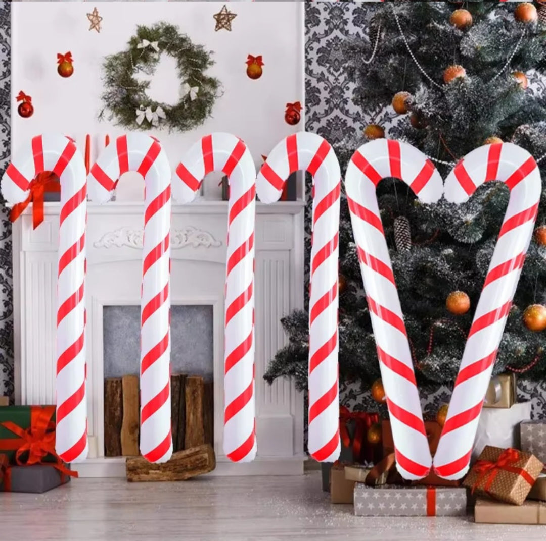 Inflatable Candy Canes