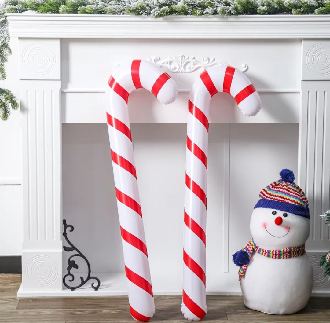 Inflatable Candy Canes