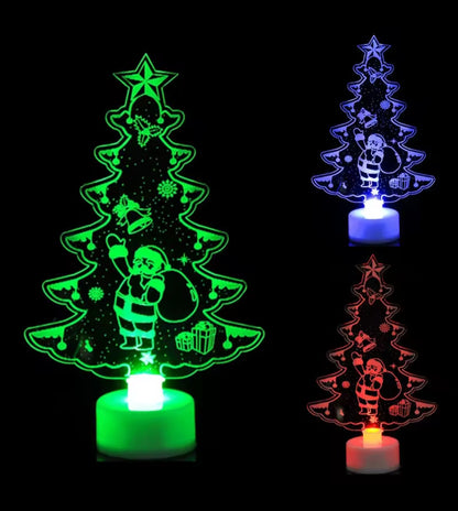 LED Mini Christmas Character Night Light