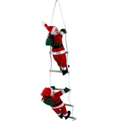 Climbing Santa