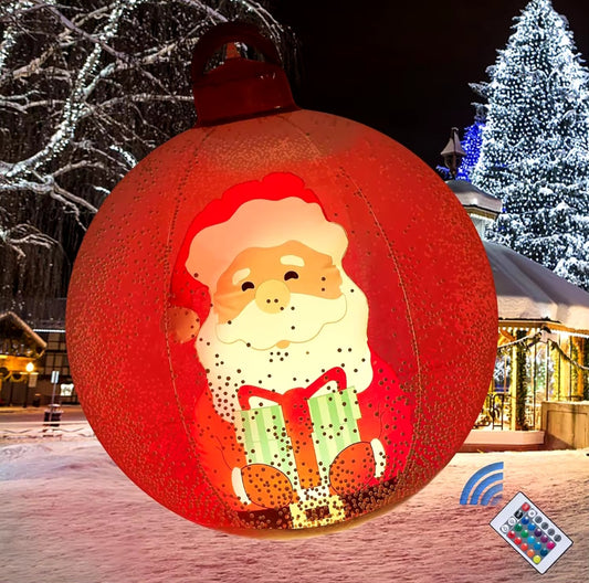 60cm Giant LED Inflatable Christmas Ball