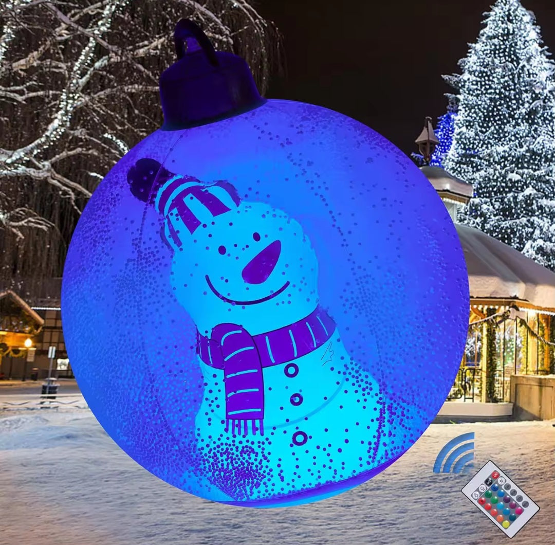 60cm Giant LED Inflatable Christmas Ball