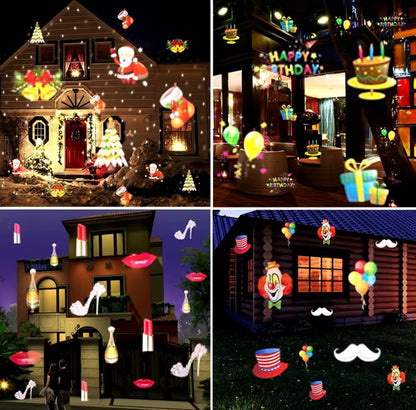 Party Projector - Snow/Christmas/Halloween