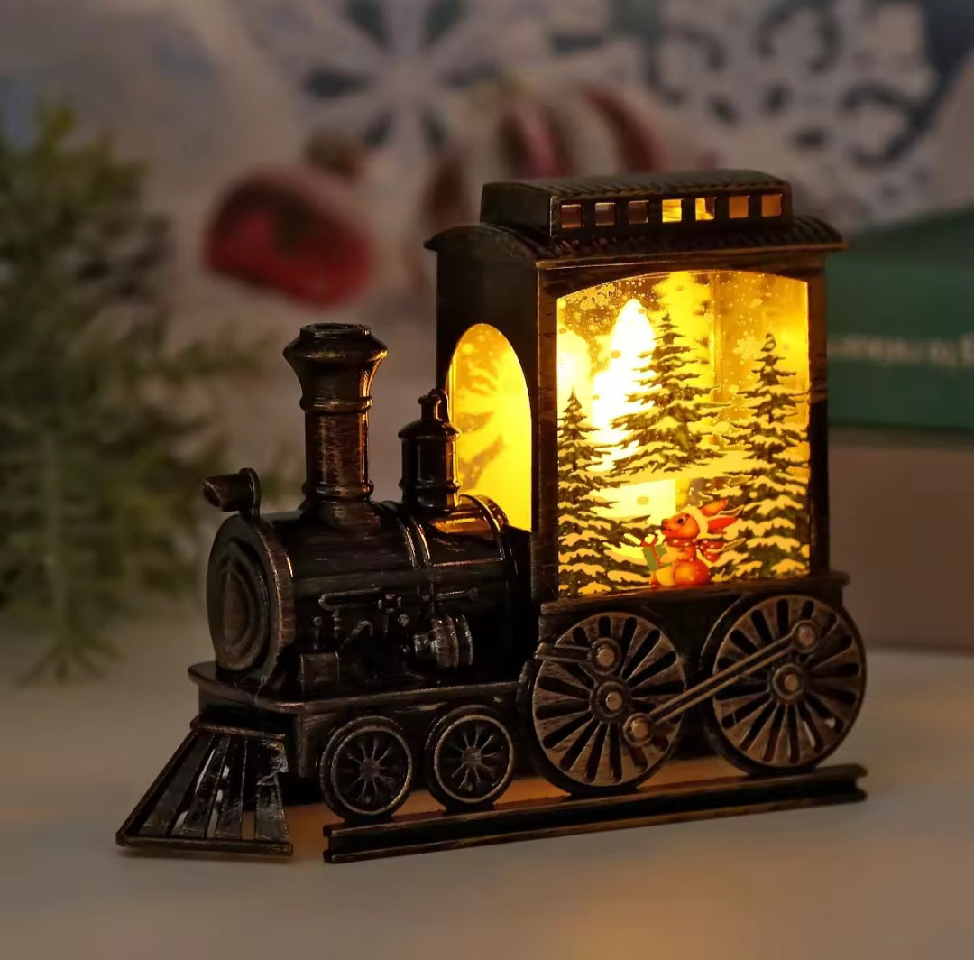 Christmas LED Fairy-tale Train Night Lantern