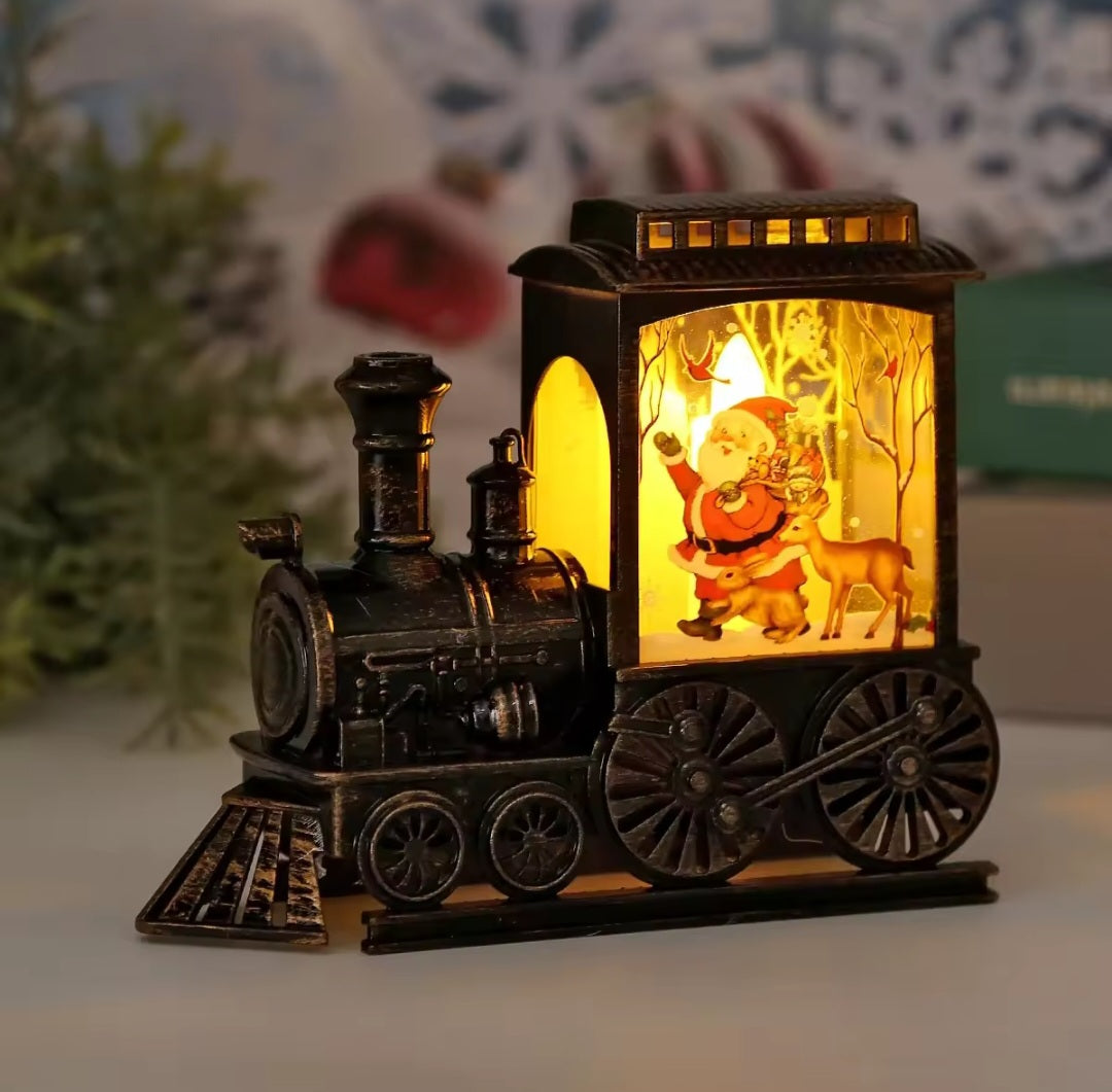 Christmas LED Fairy-tale Train Night Lantern